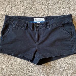 Aeropostale Navy Blue Women's Casual Chino Shorts